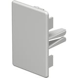 OBO Endstück zum Verschließen der Wand- und Deckenkanäle WDK HE40060RW, Befestigung/Montage weiß, Retail