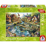 Dörfchen am Waldesrand, Puzzle