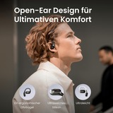 Shokz OpenFit, Kopfhörer schwarz, Bluetooth, USB-C