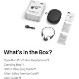 Shokz OpenRun Pro 2 Mini, Headset schwarz