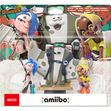 Splatoon Raiders-amiibo-Dreierpack: Mako, Muri und Mantaro (Splatoon Raiders)-Spielfigur