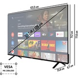 Telefunken XU55AN751S, LED-Fernseher 139 cm (55 Zoll), schwarz, UltraHD/4K, Triple Tuner, SmartTV