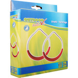 VEDES Turnringe aus Kunststoff und Metall, 2 Stück, Schaukel 