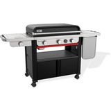 Weber Slate GPSB Premium Plancha, 76cm, Gasgrill Mit Seitenbrenner