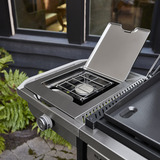 Weber Slate GPSB Premium Plancha, 76cm, Gasgrill Mit Seitenbrenner