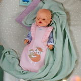 ZAPF Creation BABY born® Schlafsack Blumen, Puppenzubehör 43 cm, 36 cm