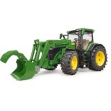 bruder John Deere 7R 350 mit Frontlader, Modellfahrzeug grün