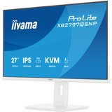 iiyama ProLite XB2797QSNP-W1, LED-Monitor 68.5 cm (27 Zoll), weiß, QHD, IPS, HDMI, DP, USB-C, USB-Hub, Daisy Chain, KVM