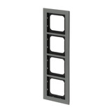 0 Abdeckrahmen 1724-270 platin, Retail