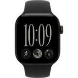 Apple Watch Series 12, Smartwatch schwarz, Aluminium, 42 mm, Sportarmband schwarz S/M