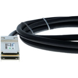BlueOptics BlueLAN Direct Attach Kabel kompatibel zu Juniper EX-QSFP-40GE-DAC-1M QSFP schwarz, 1 Meter