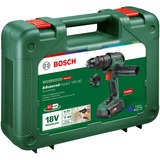 Bosch Akku-Schlagbohrschrauber AdvancedImpact 18V-80 QuickSnap grün, Li-Ionen Akku 2,5Ah, Koffer, POWER FOR ALL ALLIANCE