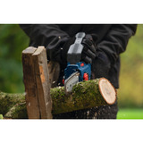 Bosch Professional Akku-Astsäge GKE 18V-15 Prodessional solo, 18Volt, Kettensäge blau, ohne Akku und Ladegerät