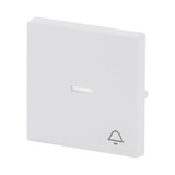 Busch-Jaeger Wippe tastschalter matt mit Symbol Klingel weiß (matt), Retail