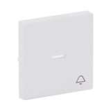 Busch-Jaeger Wippe tastschalter matt mit Symbol Klingel weiß (matt), Retail