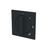 Busch-Jaeger Zentralscheibe mit Aufdruck "0 bis 3", Abdeckung schwarz, Retail