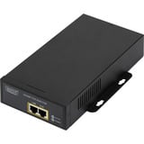 Digitus Gigabit Ethernet PoE++ Injektor 802.3at, 95 W, PoE-Injektor schwarz