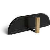 Gozney Dome Gen 2.0 XL Tür mit Dichtung schwarz, mit Luftschieber, für Dome Pizzaofen