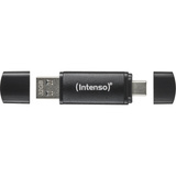 Intenso Flex Line 32 GB, USB-Stick schwarz, USB-C und USB-A