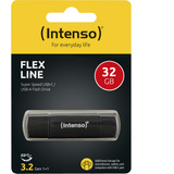 Intenso Flex Line 32 GB, USB-Stick schwarz, USB-C und USB-A