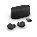 Jabra Evolve2 Buds, Kopfhörer schwarz, UC, USB-A, Bluetooth