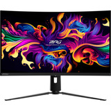 MSI MPG 321CURXDE QD-OLED, Gaming-Monitor 80 cm (31.5 Zoll), schwarz, UltraHD/4K, QD-OLED, Curved, USB-Hub, KVM, 240Hz Panel