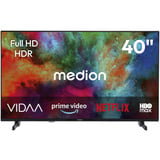 Medion LIFE MD 840101, LED-Fernseher 100.3 cm (40 Zoll), schwarz, FullHD, PVR, WLAN, Bluetooth