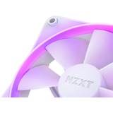 NZXT F140 RGB DUO Twin 140x140x25, Gehäuselüfter weiß, 2er Pack, inkl. RGB-Controller