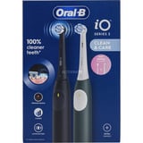  Oral-B iO Series 2 + 2. Handstück Night Black/Forest Green, Elektrische Zahnbürste dunkelgrün/schwarz