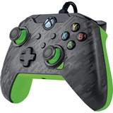 PDP Wired Controller - Neon Carbon, Gamepad anthrazit/grün, für Xbox Series X|S, Xbox One, PC