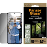 PanzerGlass ECO MATRIX 4-Way Displayschutz Ultra-Wide Fit, Schutzfolie transparent, Samsung Galaxy S25 / S24, AlignerKit