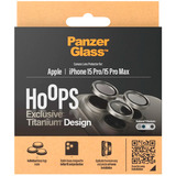  PanzerGlass Hoops Titanium, Schutzfolie titan, iPhone 15 Pro / 15 Max