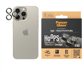 PanzerGlass PanzerGlass Hoops Titanium, Schutzfolie titan, iPhone 15 Pro / 15 Max