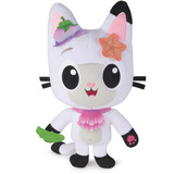 Spin Master Gabby‘s Dollhouse: Der Film – Interaktiver Plüsch Panda Pfötchen, Kuscheltier 33 cm