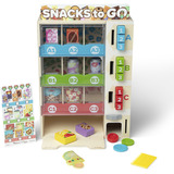 Spin Master Melissa & Doug - Verkaufsautomaten Spielset aus Holz, Kaufladen 