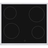 Telefunken B-HS-75-C-I, Herdset schwarz/edelstahl