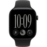 Apple Watch Series 12, Smartwatch schwarz, Aluminium, 46 mm, Sportarmband schwarz M/L