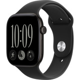 Apple Watch Series 12, Smartwatch schwarz, Aluminium, 46 mm, Sportarmband schwarz M/L