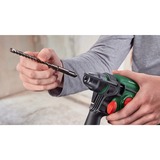 Bosch Akku-Bohrhammer UniversalHammer 18V grün/schwarz, Li-Ionen Akku 2,5Ah, Koffer, POWER FOR ALL ALLIANCE