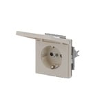 Busch-Jaeger Schutzkontakt Steckdosen Einsatz weiß, Retail