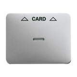 Busch-Jaeger Zentralscheibe für Cardschalter, Abdeckung titan, Retail