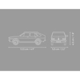 COBI Volkswagen Passat B1, Konstruktionsspielzeug grün, Maßstab 1:35