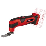 Einhell Akku-Multifunktionswerkzeug TC-MG 18 Li-Solo, 18Volt, Multifunktions-Werkzeug rot/schwarz, ohne Akku und Ladegerät