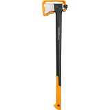 Fiskars X-series X36 Spaltaxt mit L-Klinge, Axt/Beil schwarz/orange, langer Schaft