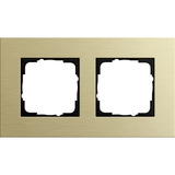 Gira Abdeckrahmen zweifach, Abdeckung gold, Retail