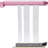 HYTE PCIe 5.0 Hyper Riser, Verlängerungskabel rosa/weiß, 20cm