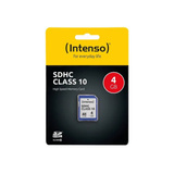 Intenso Secure Digital SDHC Card 4 GB, Speicherkarte Class 10
