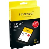 Intenso TOP SSD 512 GB schwarz, SATA 6 Gb/s, 2,5", Bulk