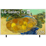LG 55LX7B6LA.AEEQ (Gallery TV), QNED-Fernseher 139 cm (55 Zoll), silber/schwarz, UltraHD/4K, Gallery+, PVR, TimeShift
