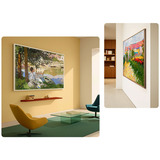 LG 55LX7B6LA.AEEQ (Gallery TV), QNED-Fernseher 139 cm (55 Zoll), silber/schwarz, UltraHD/4K, Gallery+, PVR, TimeShift
